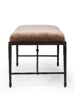 Jade Accent Bench in Altair Mushroom 70.5"