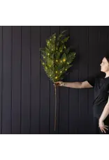 Cypress Leaf Full Real Touch Pre Lit Stems - 52"
