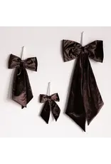 Brown Velvet Fabric Bows