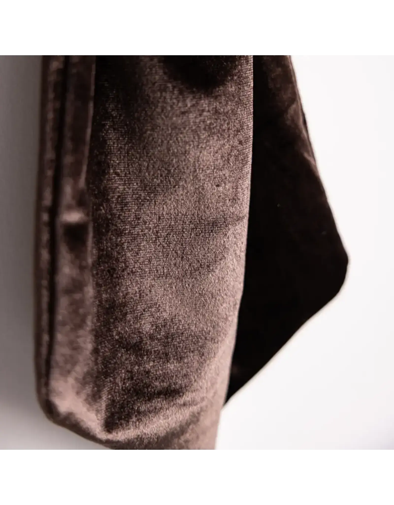 Brown Velvet Fabric Bows