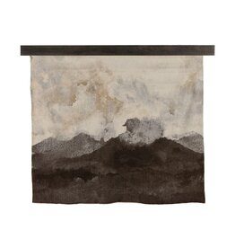Sierra I Tapestry with Wooden Hanger