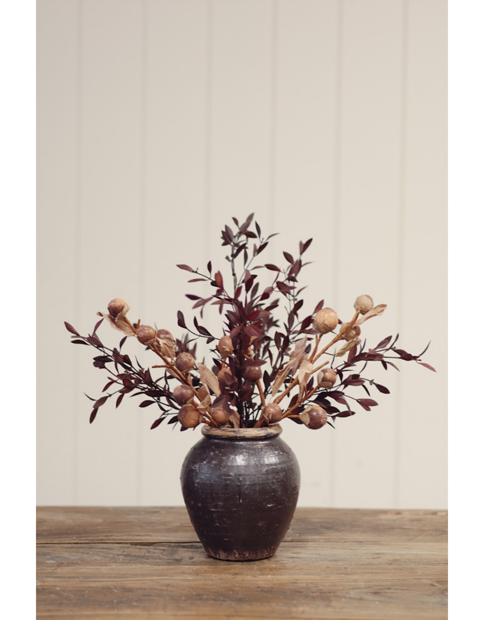 Willow Leaf Spray, Plum