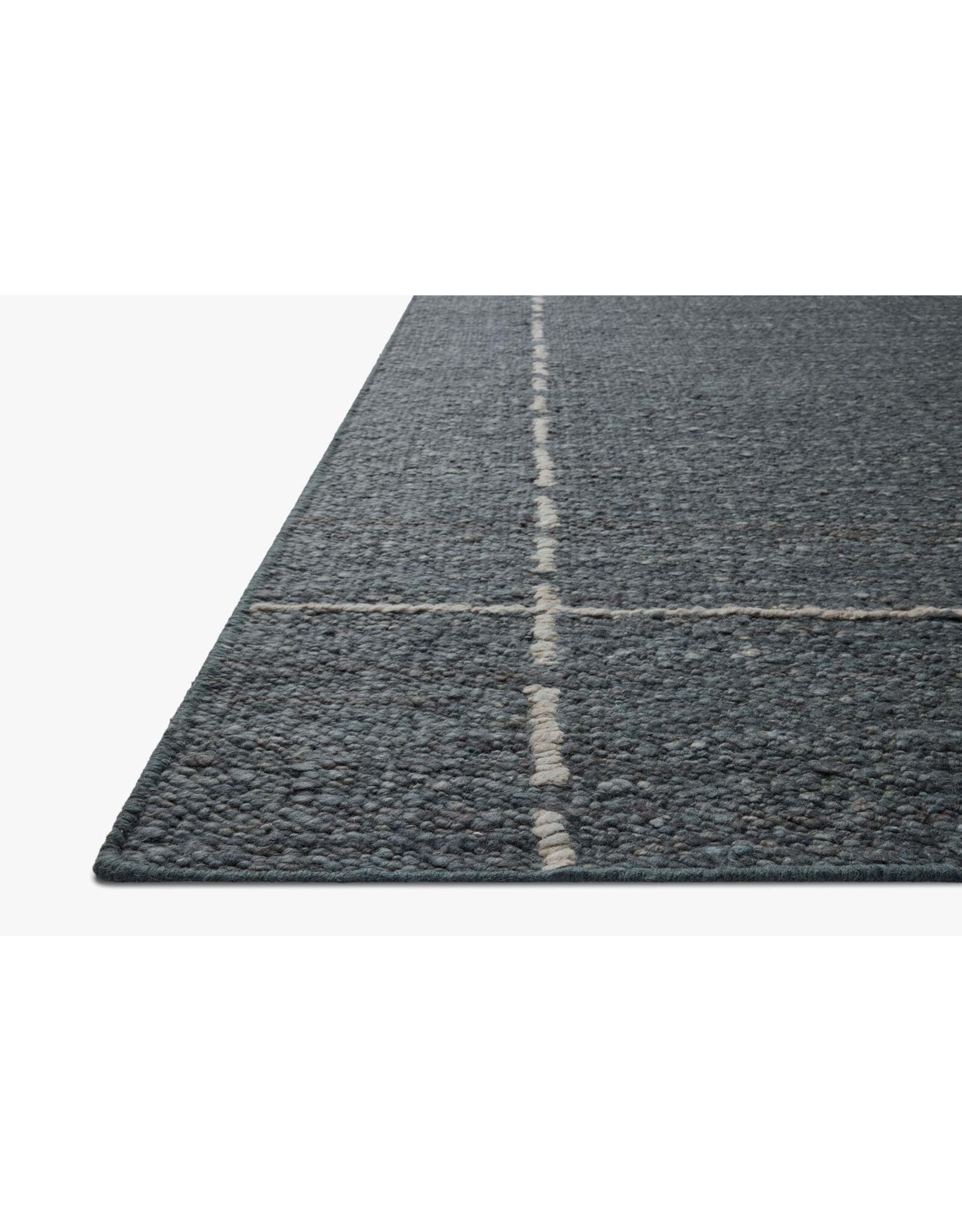 Magnolia Home by Joanna Gaines × Loloi Ridge Rug - Denim/Mist RIG-01