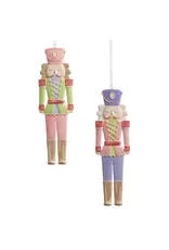 6" Pastel Nutcracker Cut Out Ornament