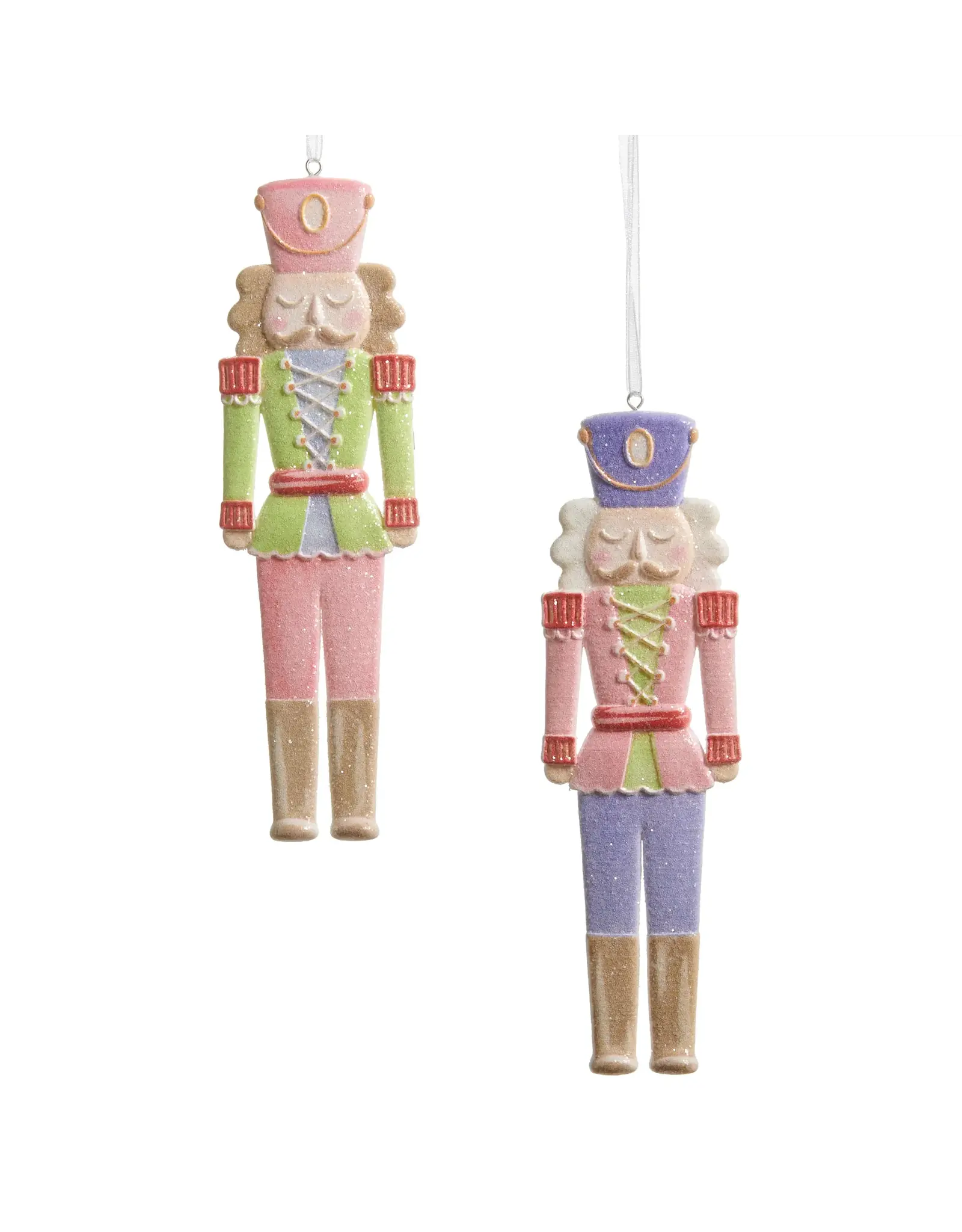 6" Pastel Nutcracker Cut Out Ornament