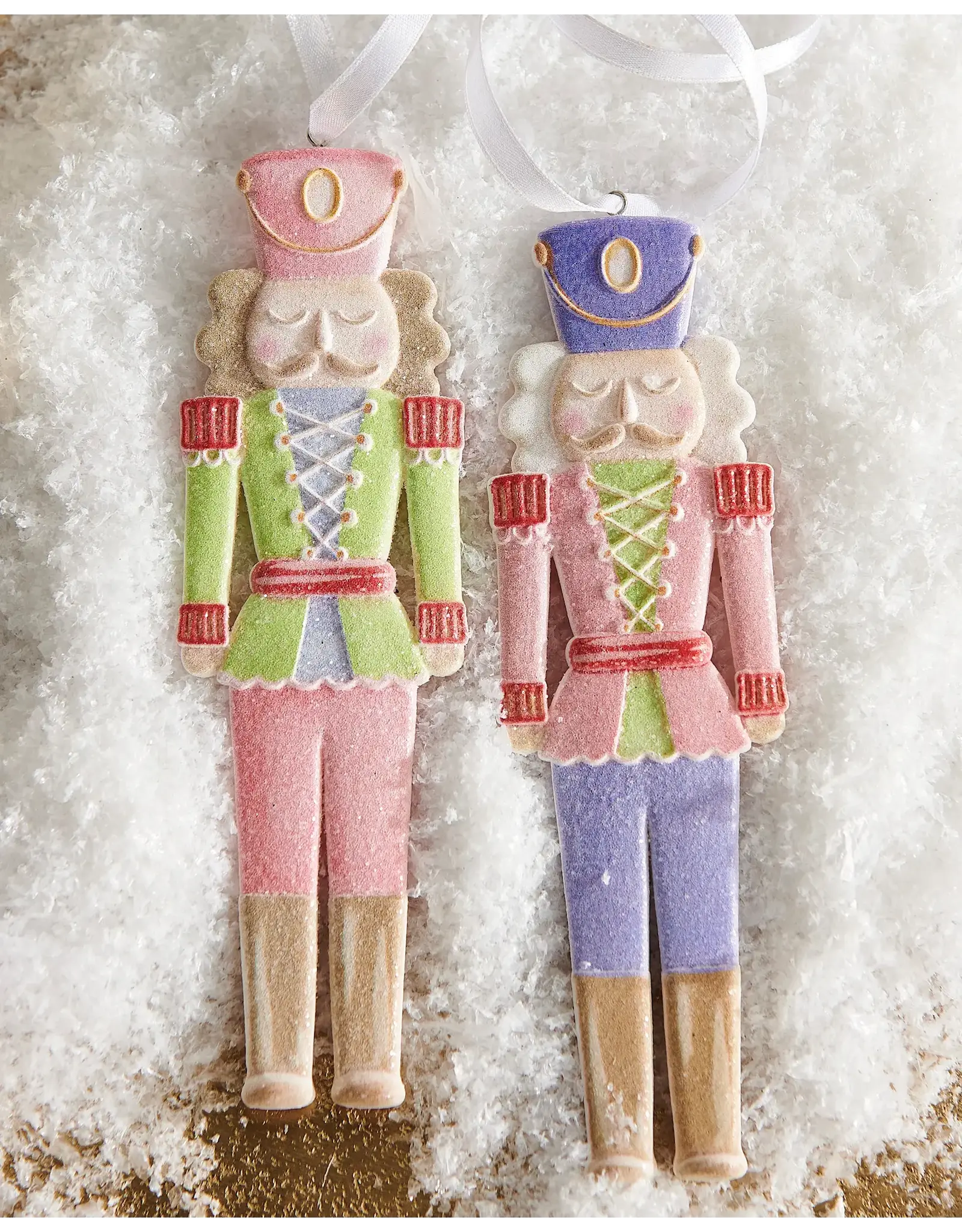 6" Pastel Nutcracker Cut Out Ornament