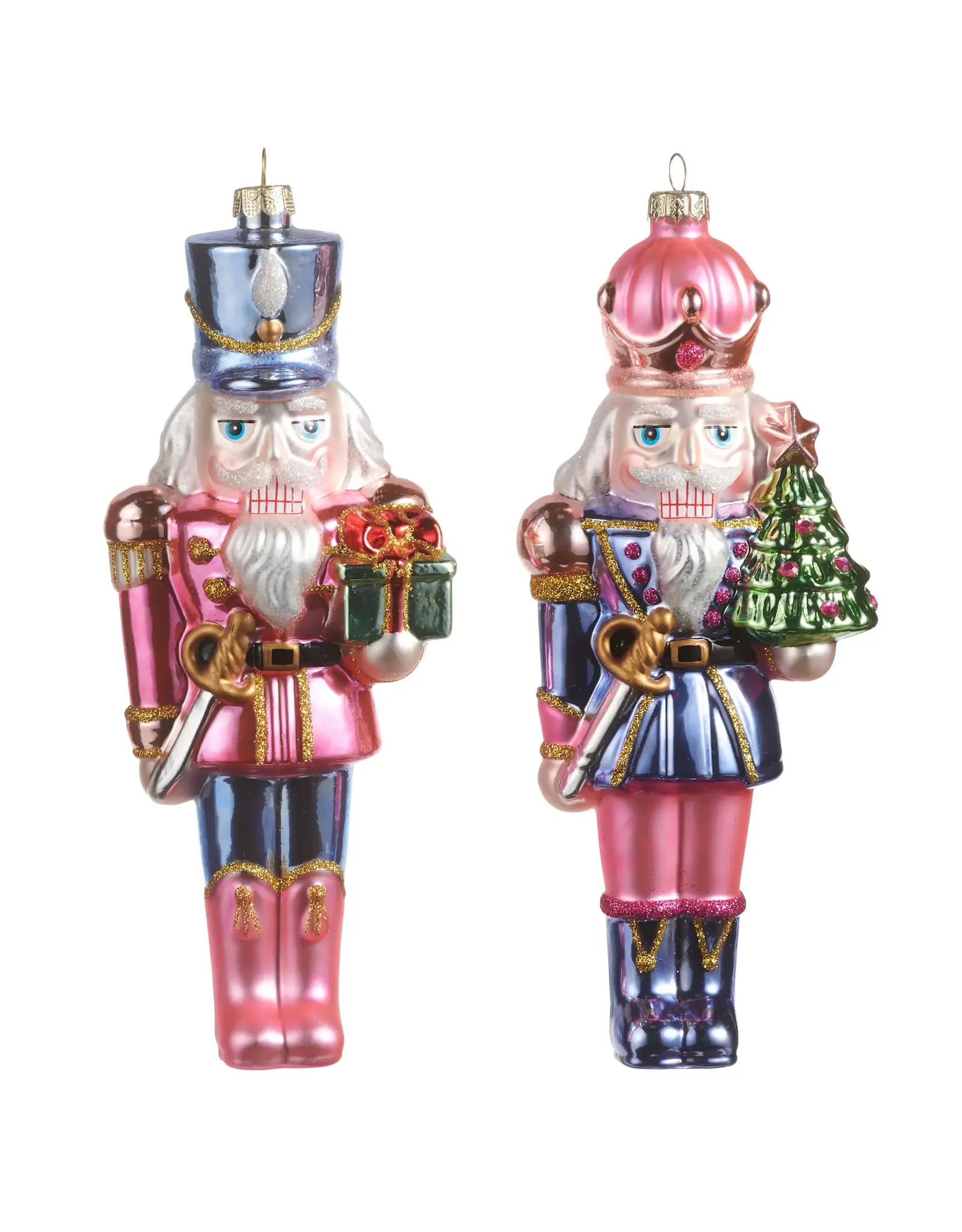 8.25" Bright Nutcracker Ornament