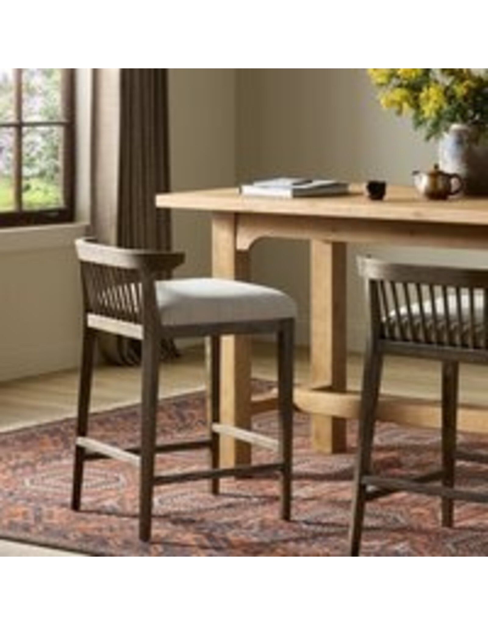 Tullio Counter Stool, Drifted Ash