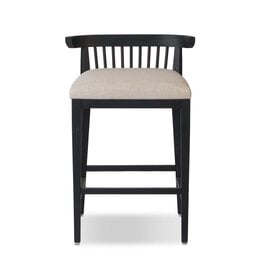 Tullio Counter Stool, Black Ash