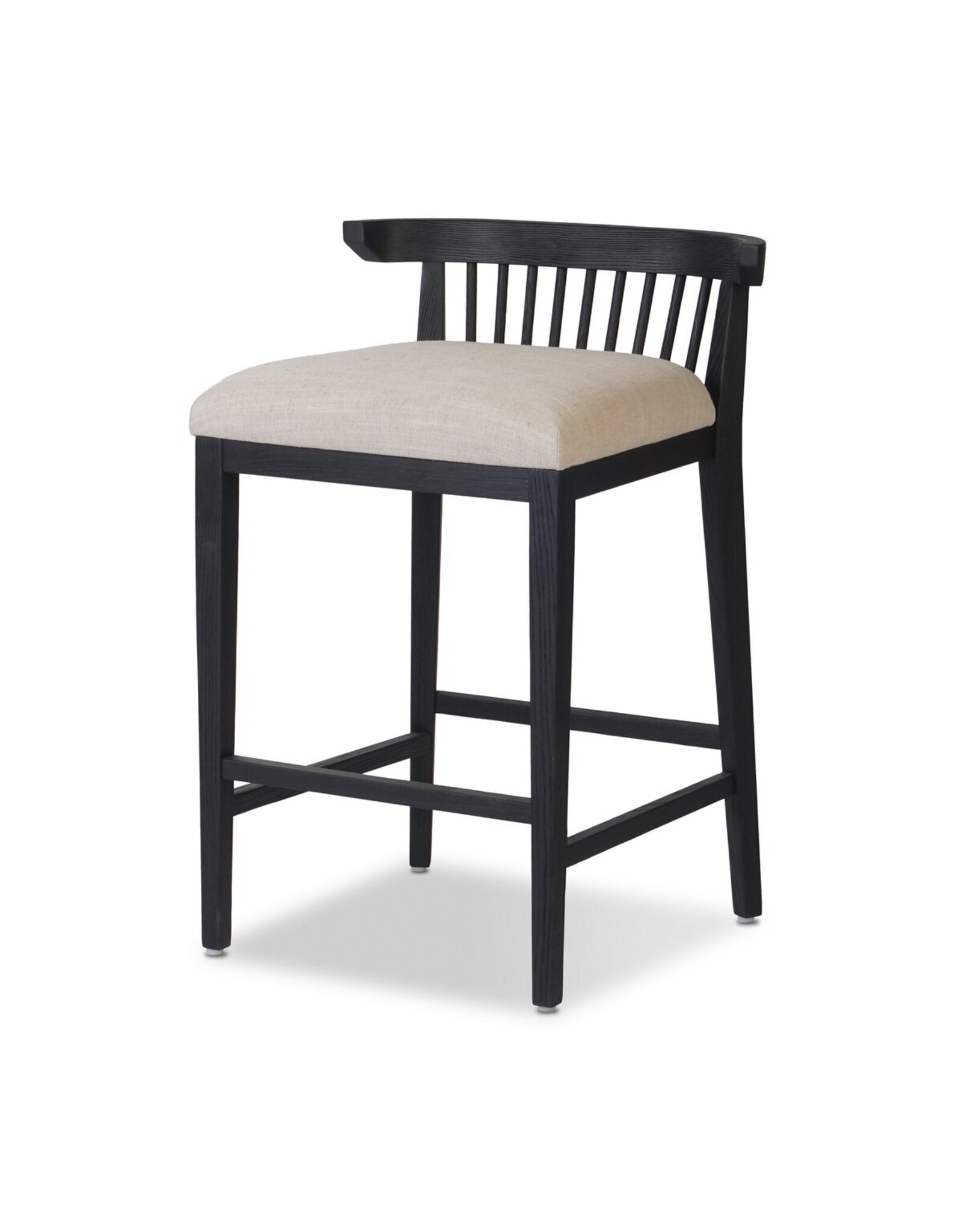 Tullio Counter Stool, Black Ash