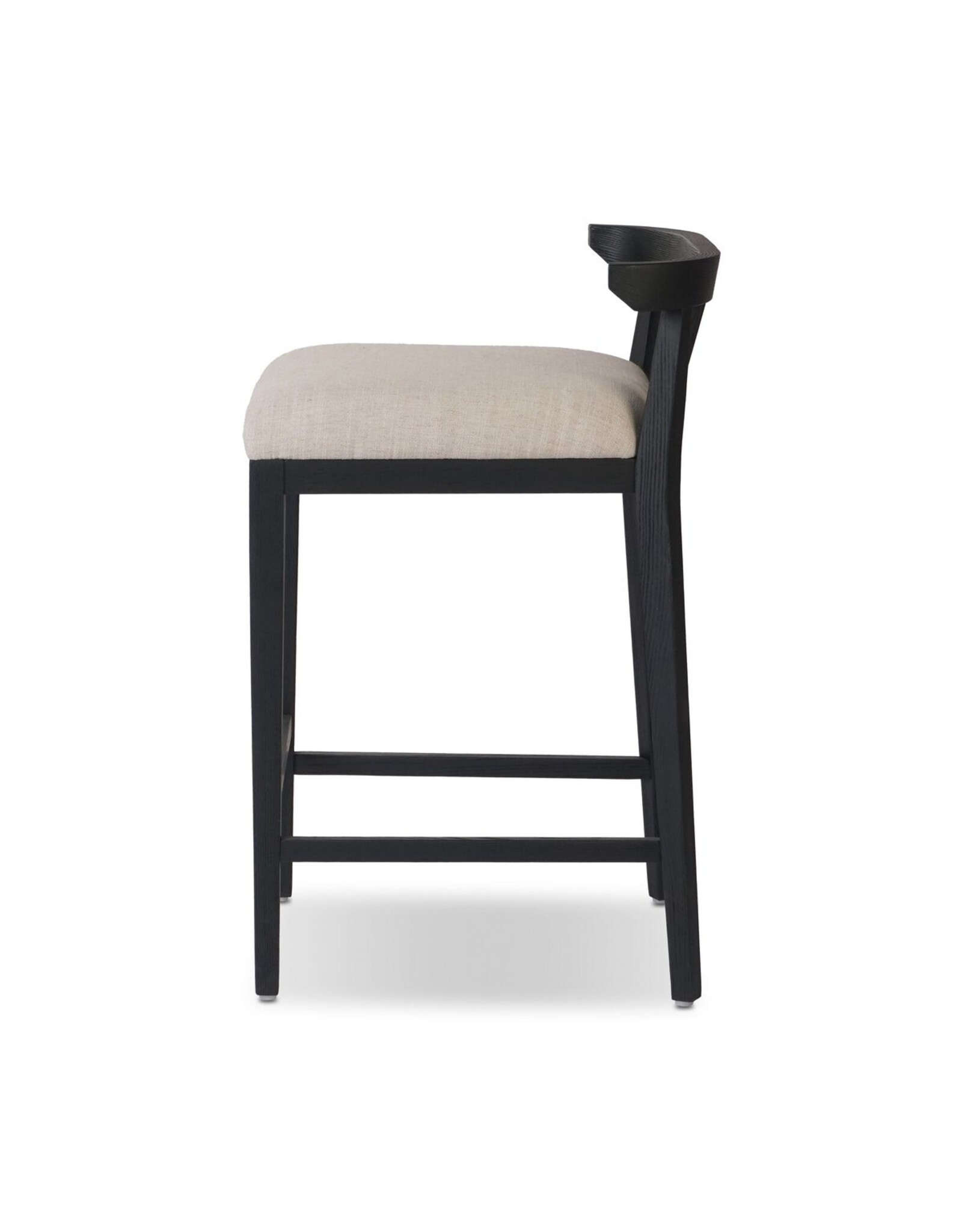 Tullio Counter Stool, Black Ash