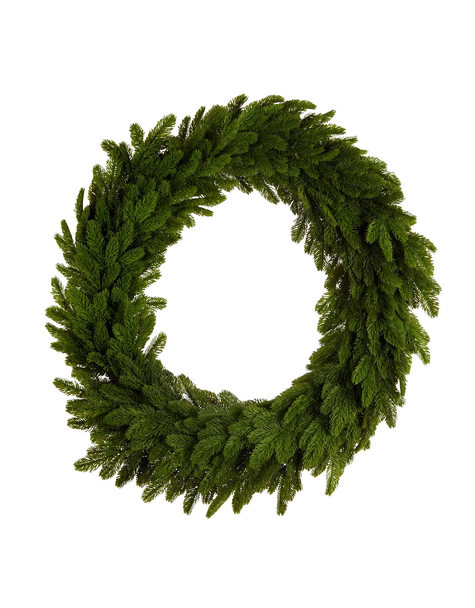 36" Bright Green Cedar Wreath
