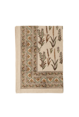 Harvest Block Print Tablecloth - 104"L