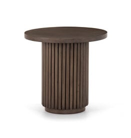 Rutherford End Table - Reclaimed Ashen Brow
