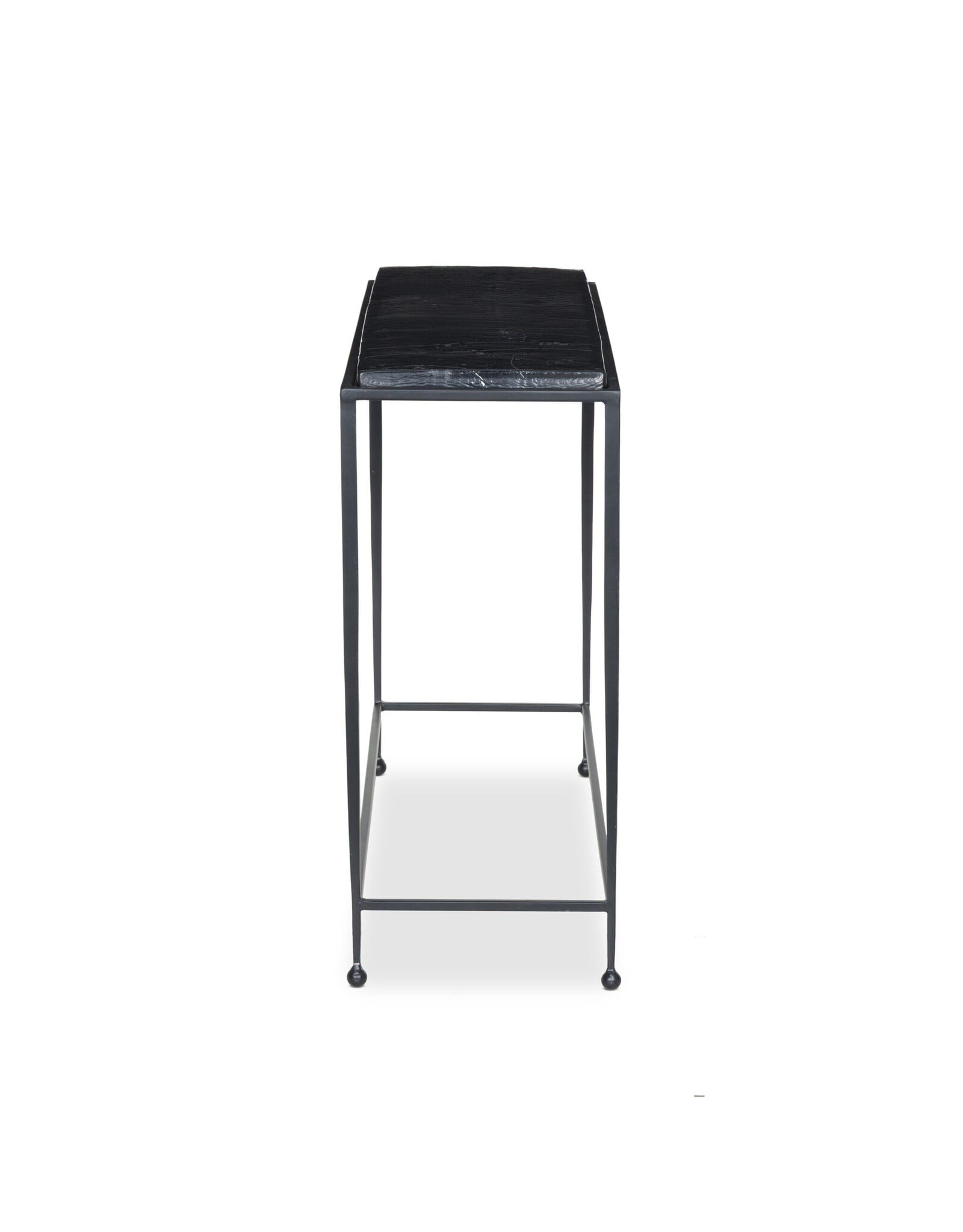 Dalston Cast Glass Console Table