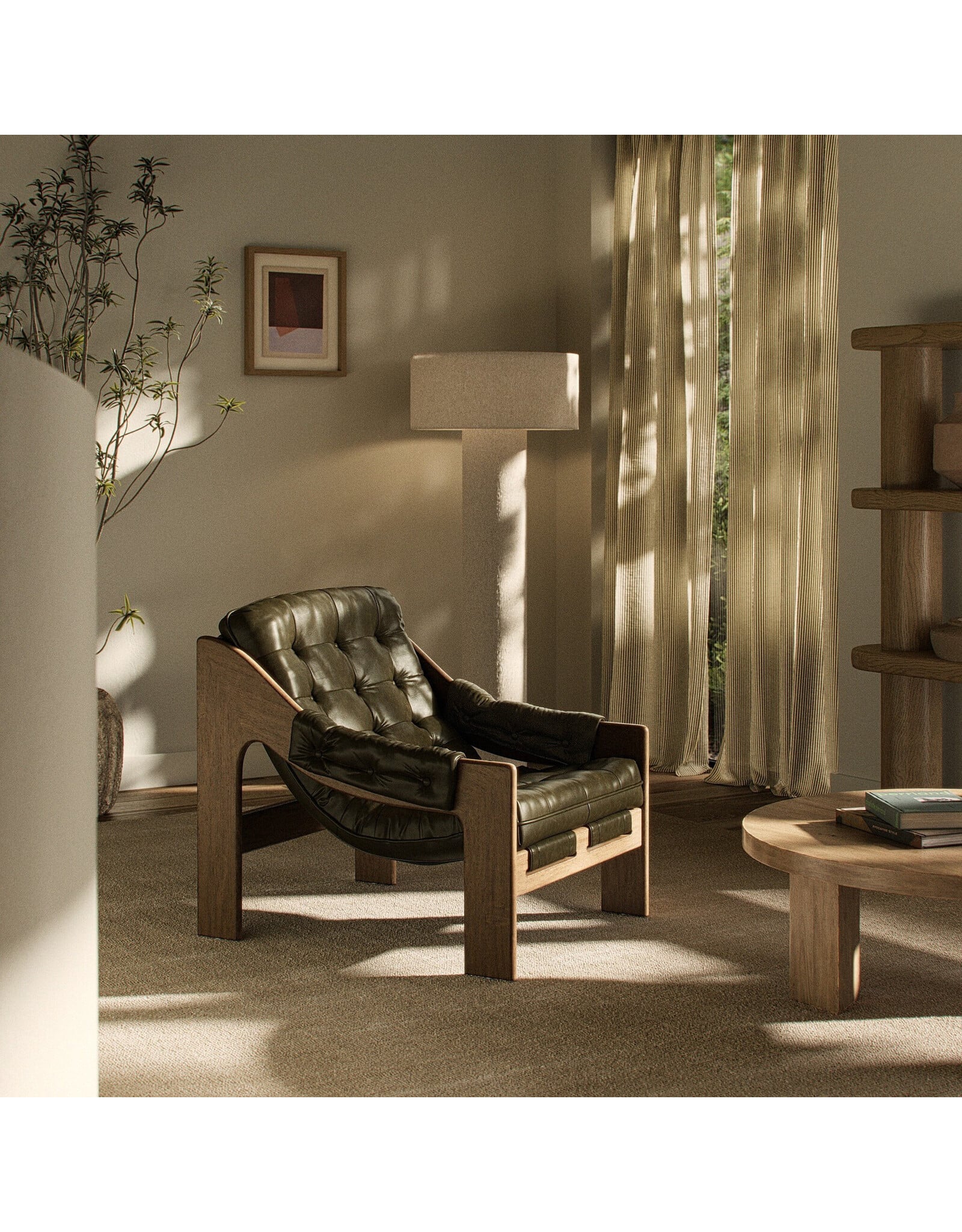 Halston Chair - Dulane Moss