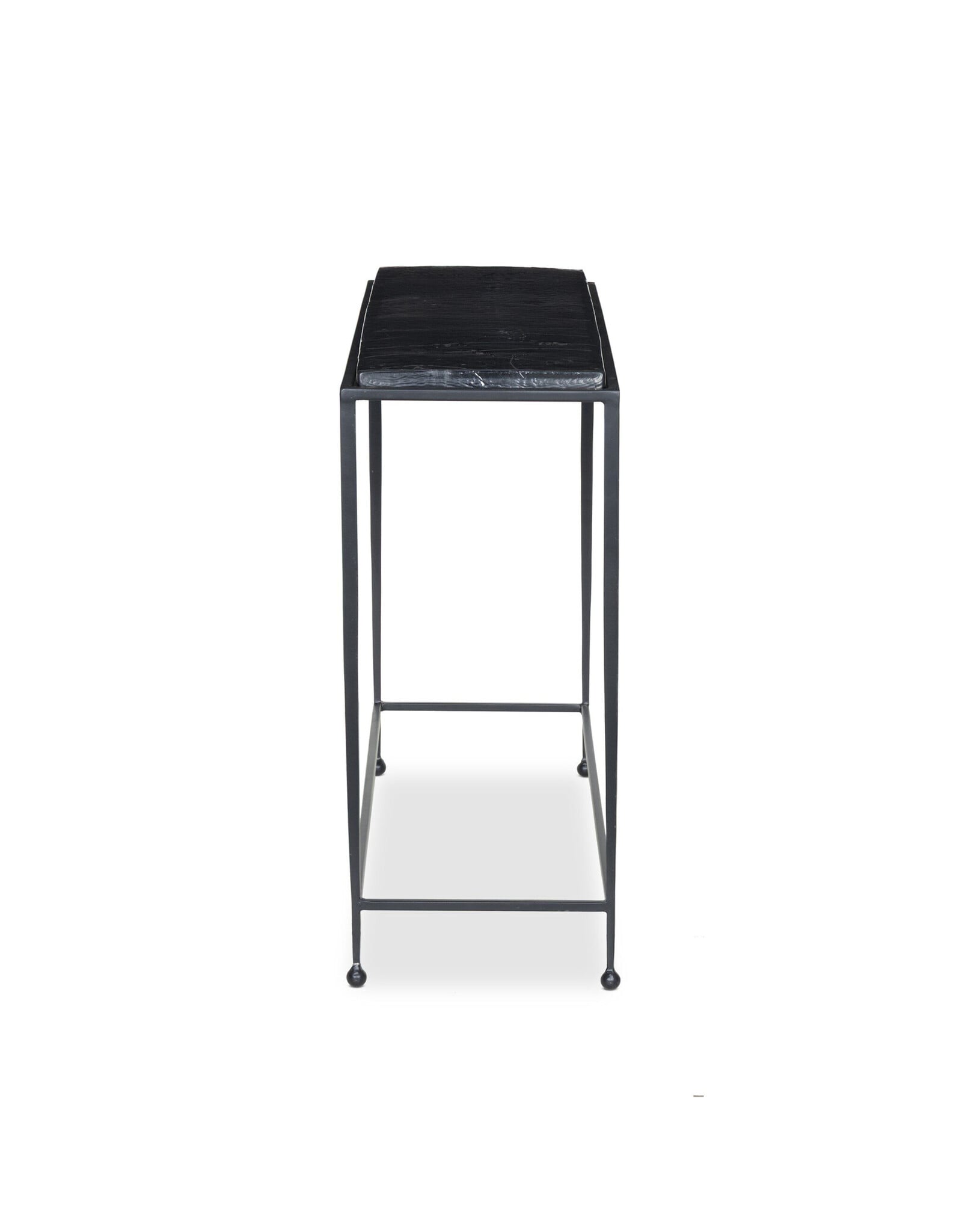 Dalston Cast Glass Console Table