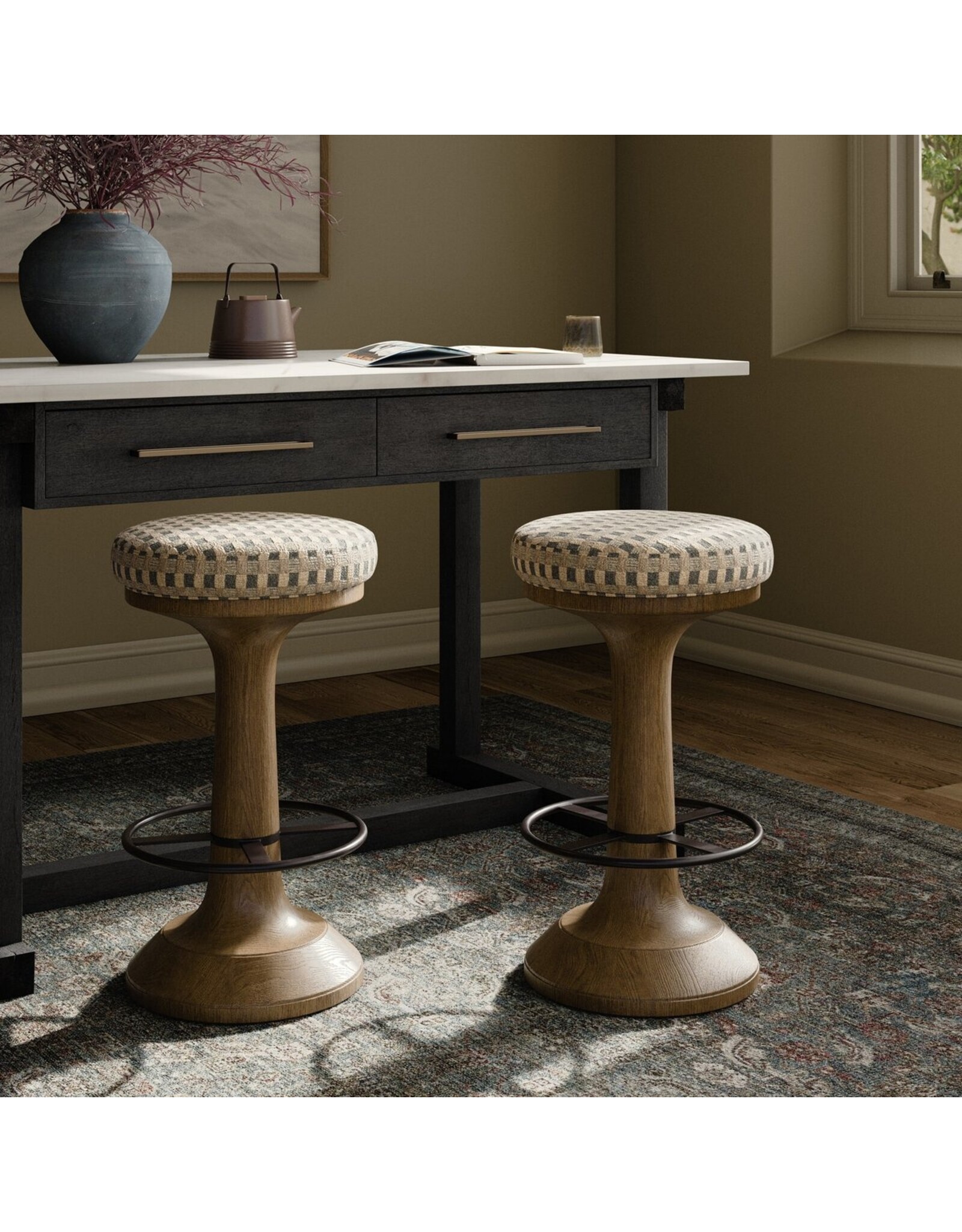 Montclair Counter Stool in Firefinch Fawn