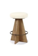 Damon Swivel Counter Stool, Durham Cream