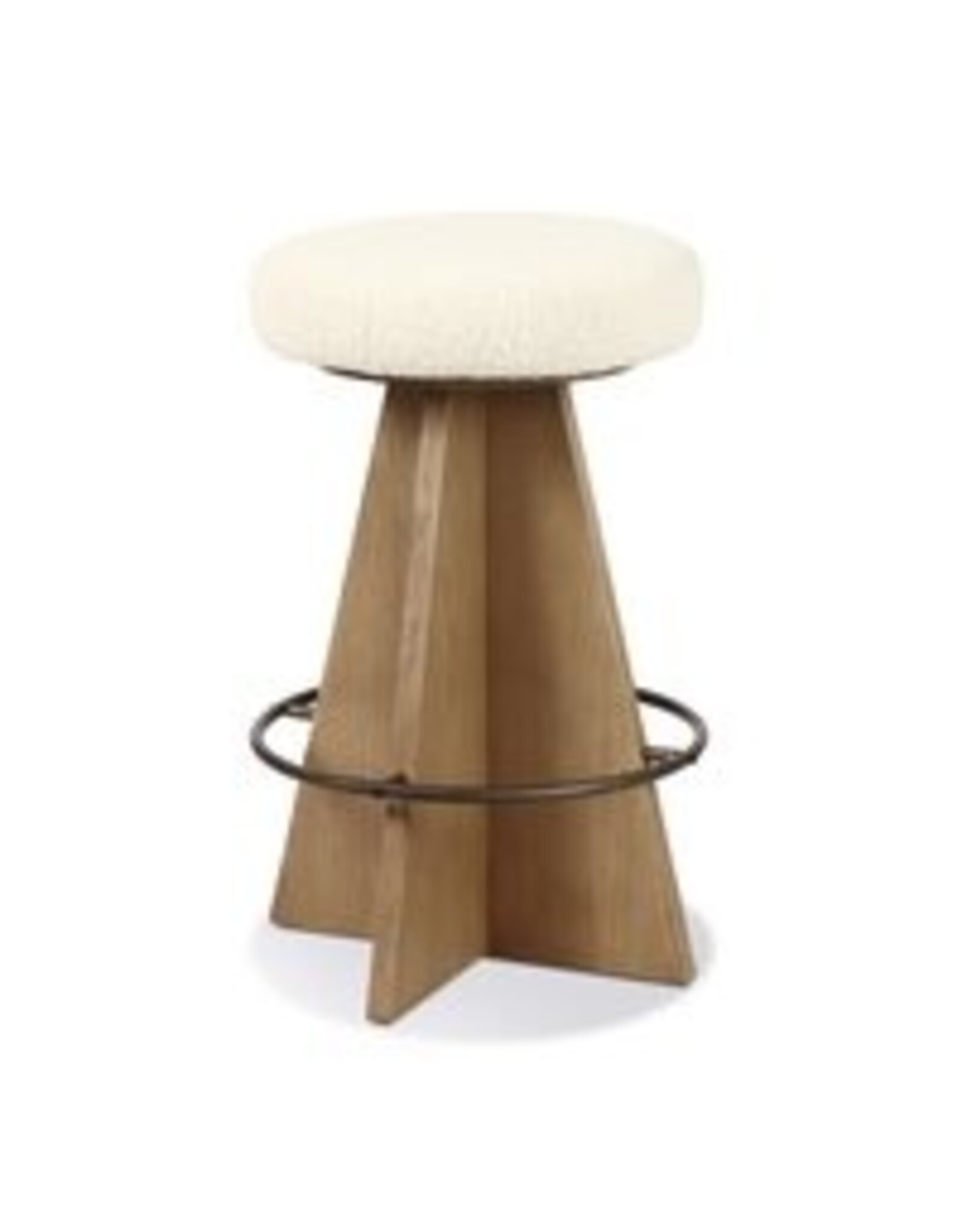 Damon Swivel Counter Stool, Durham Cream