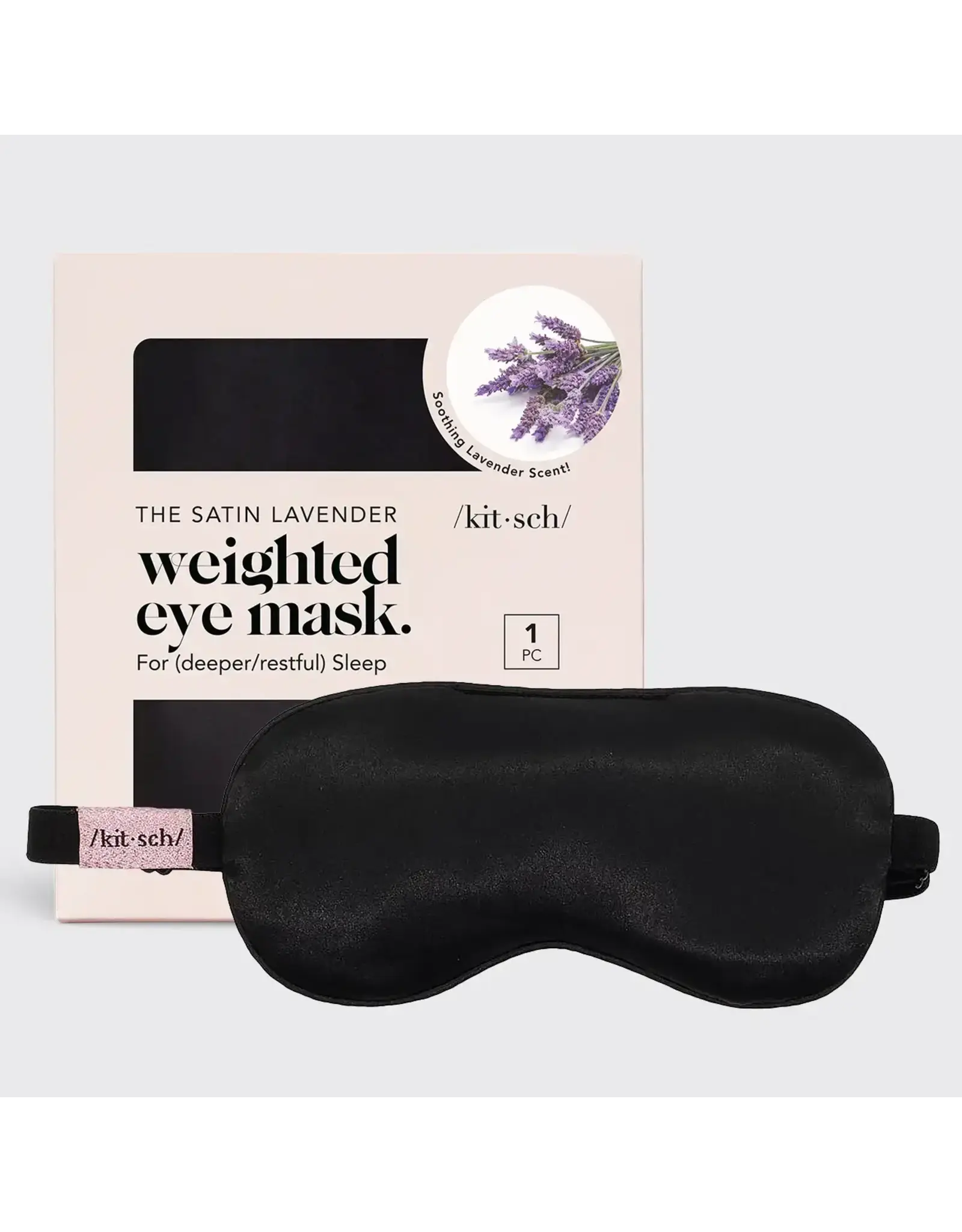 Satin Weighted Eyemask, Lavender Scented