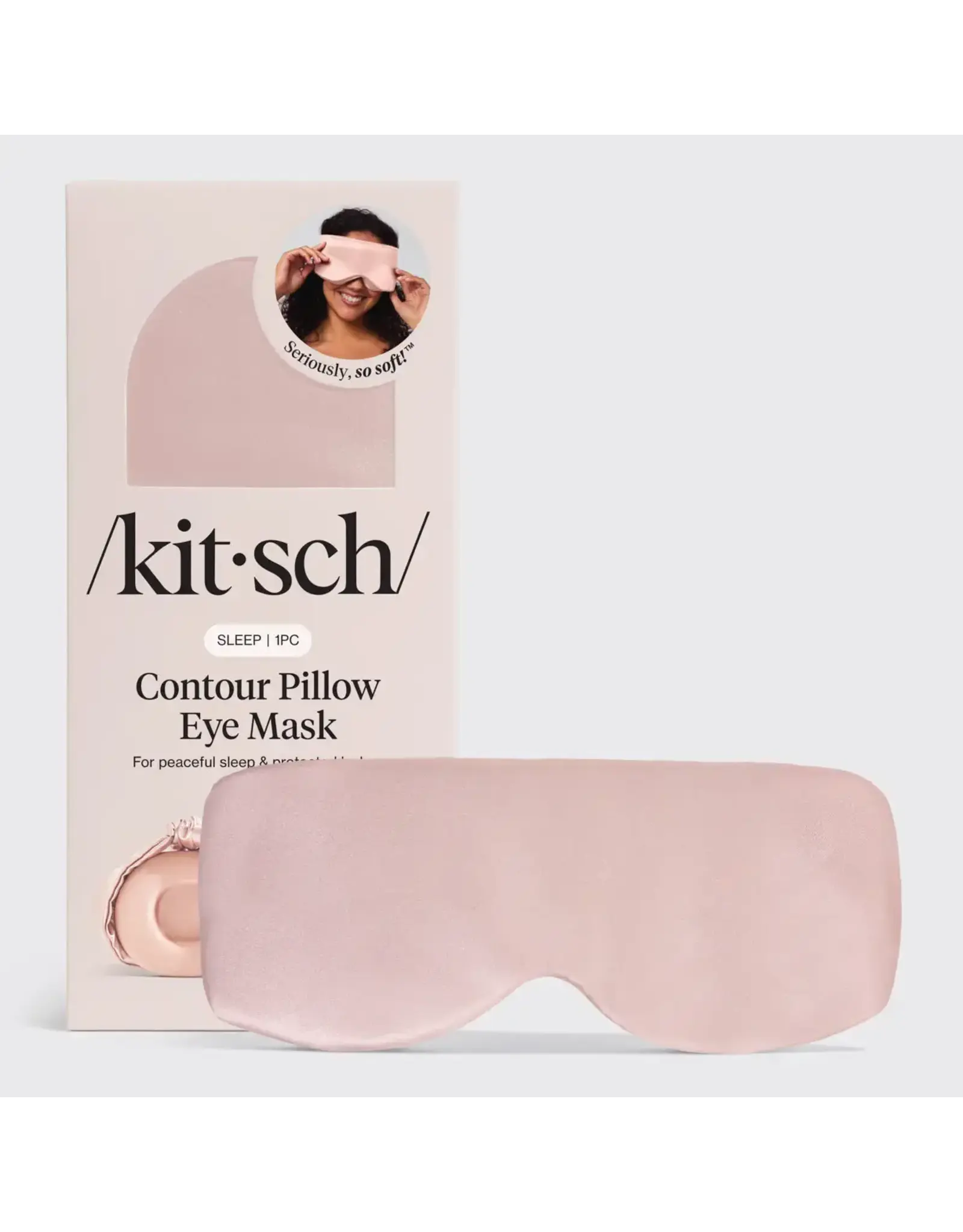 Blush Contour Pillow Eye Mask