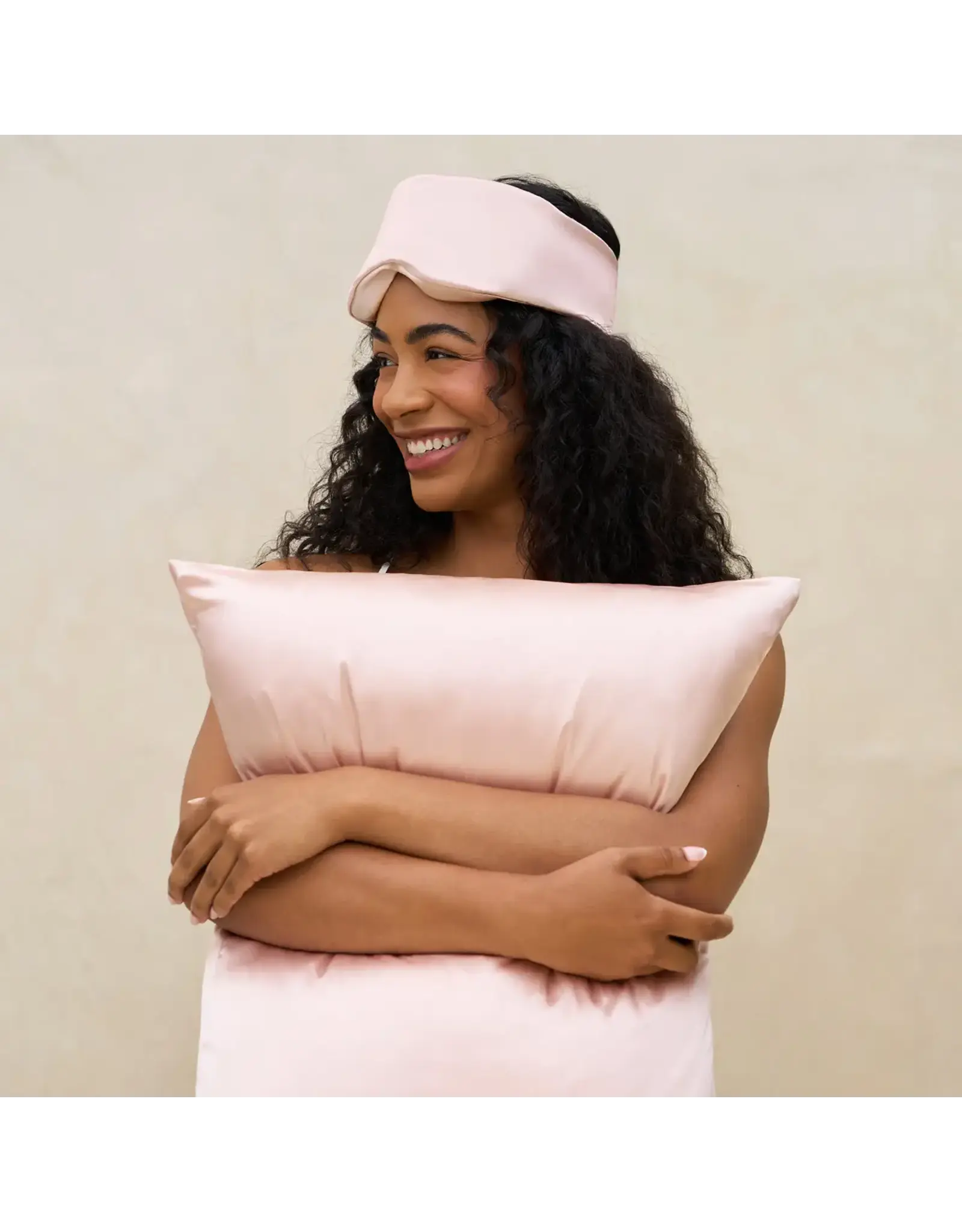 Blush Contour Pillow Eye Mask