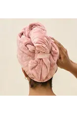 Terracotta Plush Microfiber Hair Towel
