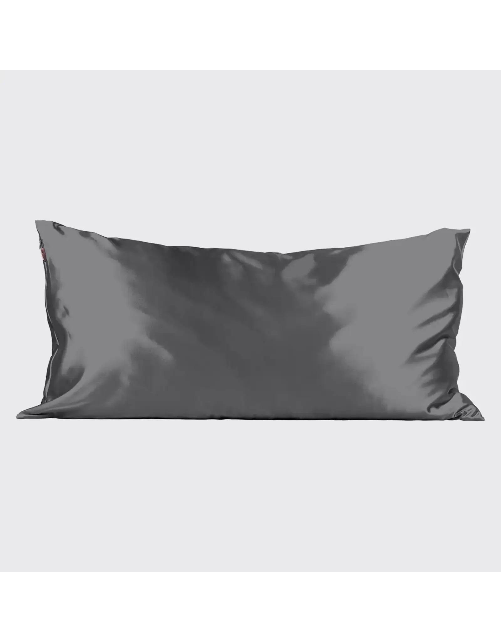 Satin Pillowcase, Charcoal - King