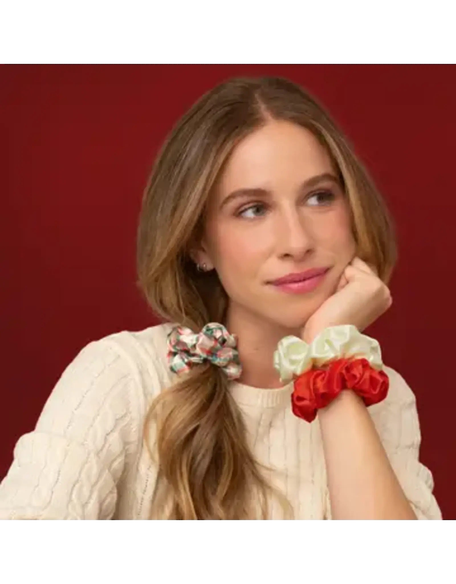 Holiday Scrunchies 3pc Set
