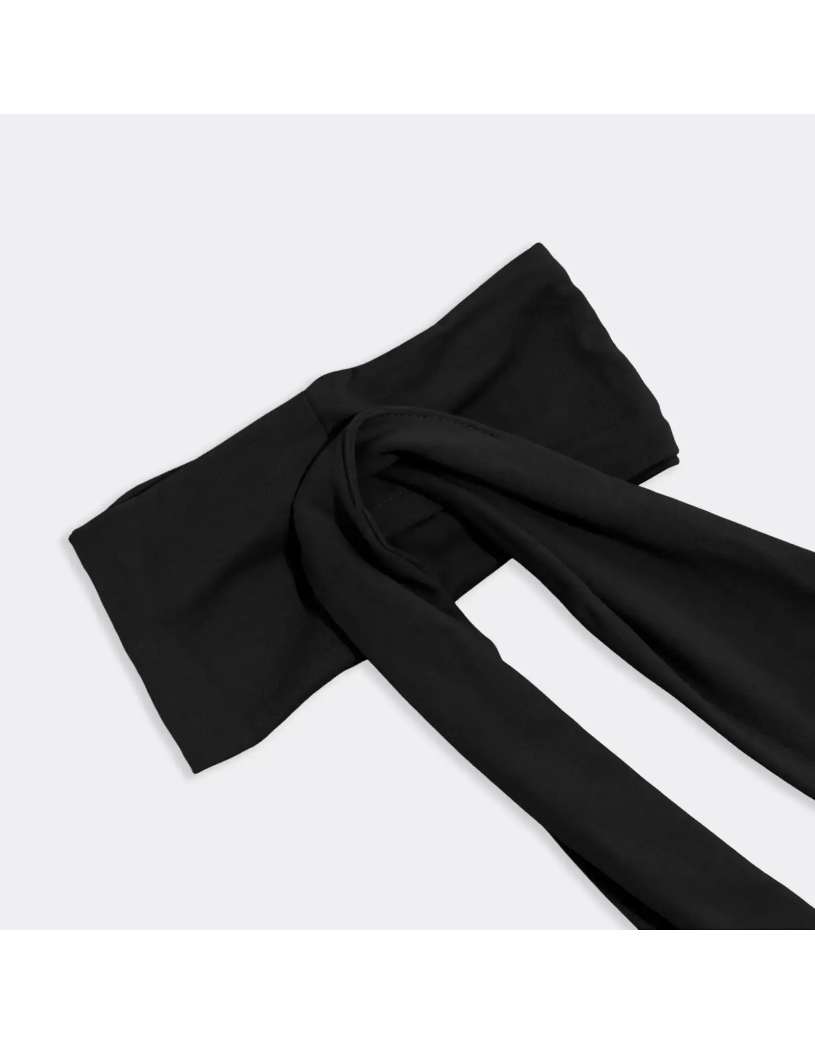 Set & Flow Heatless Curling Headband, Black