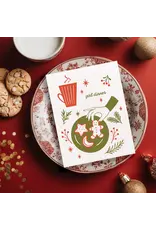 Girl Dinner Holiday Card