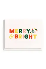 Merry & Bright Holiday Card