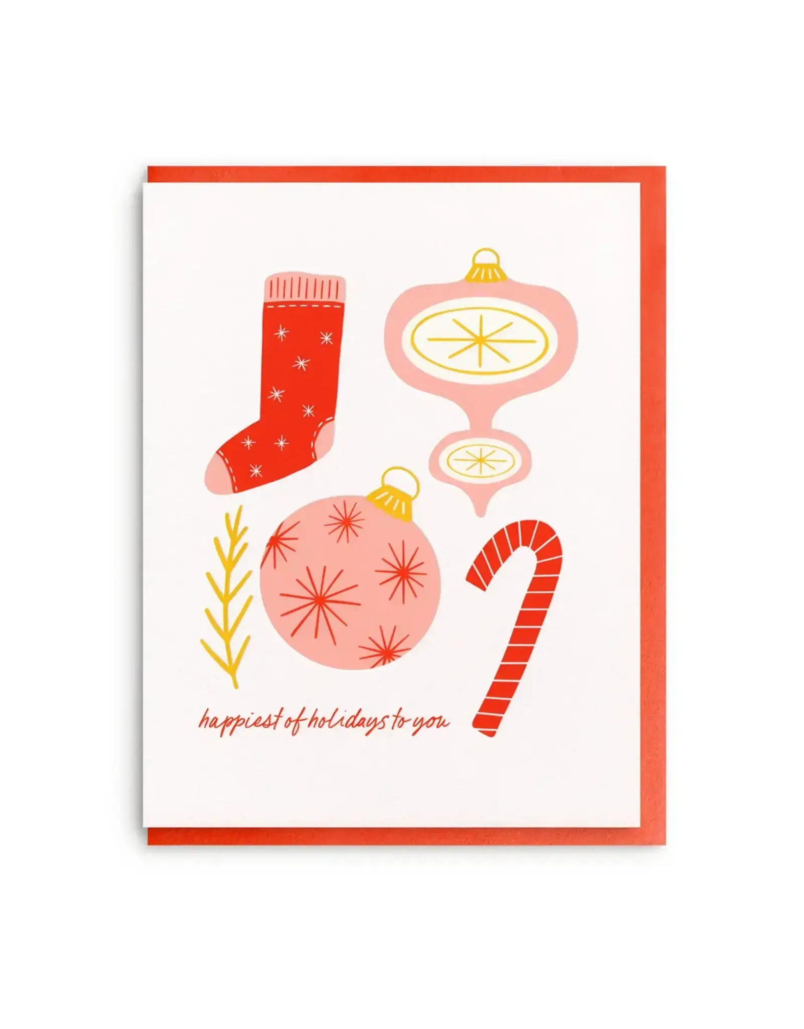 Happiest of Holidays Card
