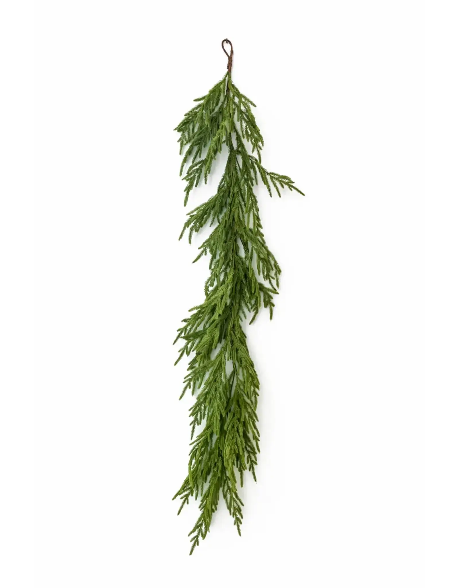 Faux Christmas Garland, Norfolk Pine, 60"
