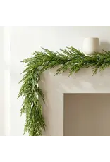 Faux Christmas Garland, Norfolk Pine, 60"
