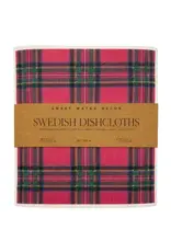Holiday Pattern Swedish Dishcloths, Set of 6