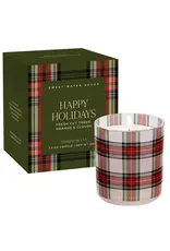 Happy Holidays 12 oz Boxed Soy Candle