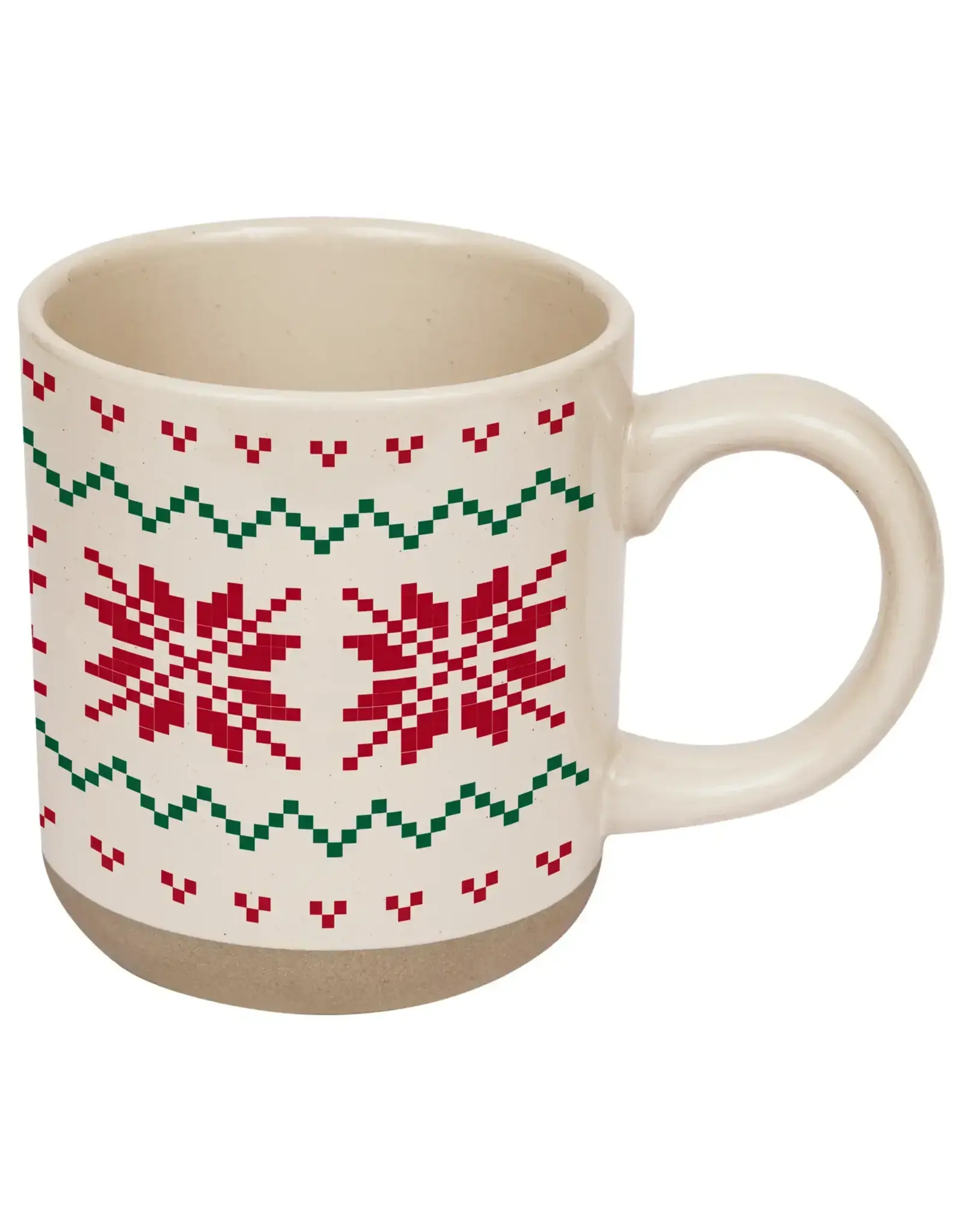Fair Isle Sweater Stoneware Mug