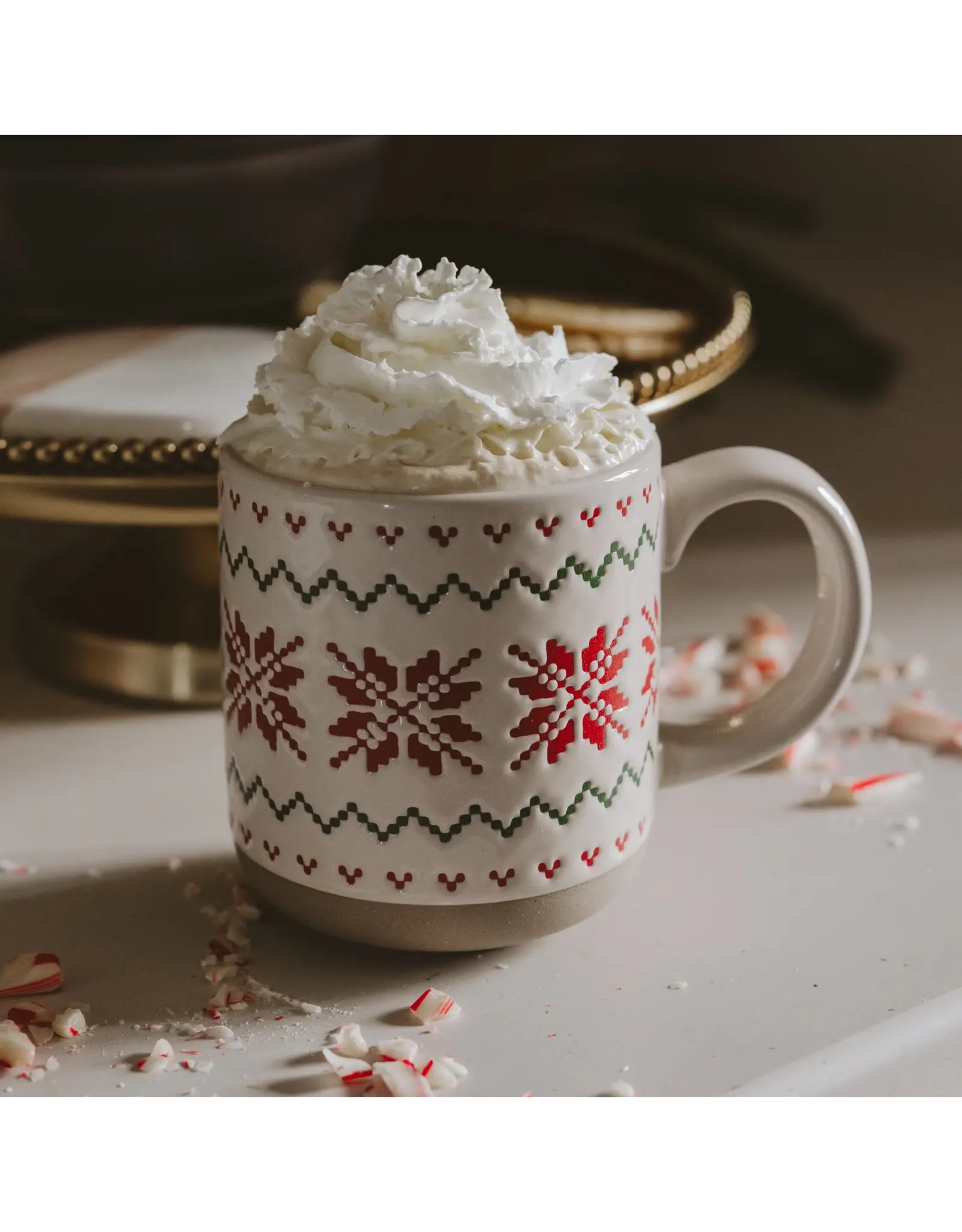 Fair Isle Sweater Stoneware Mug