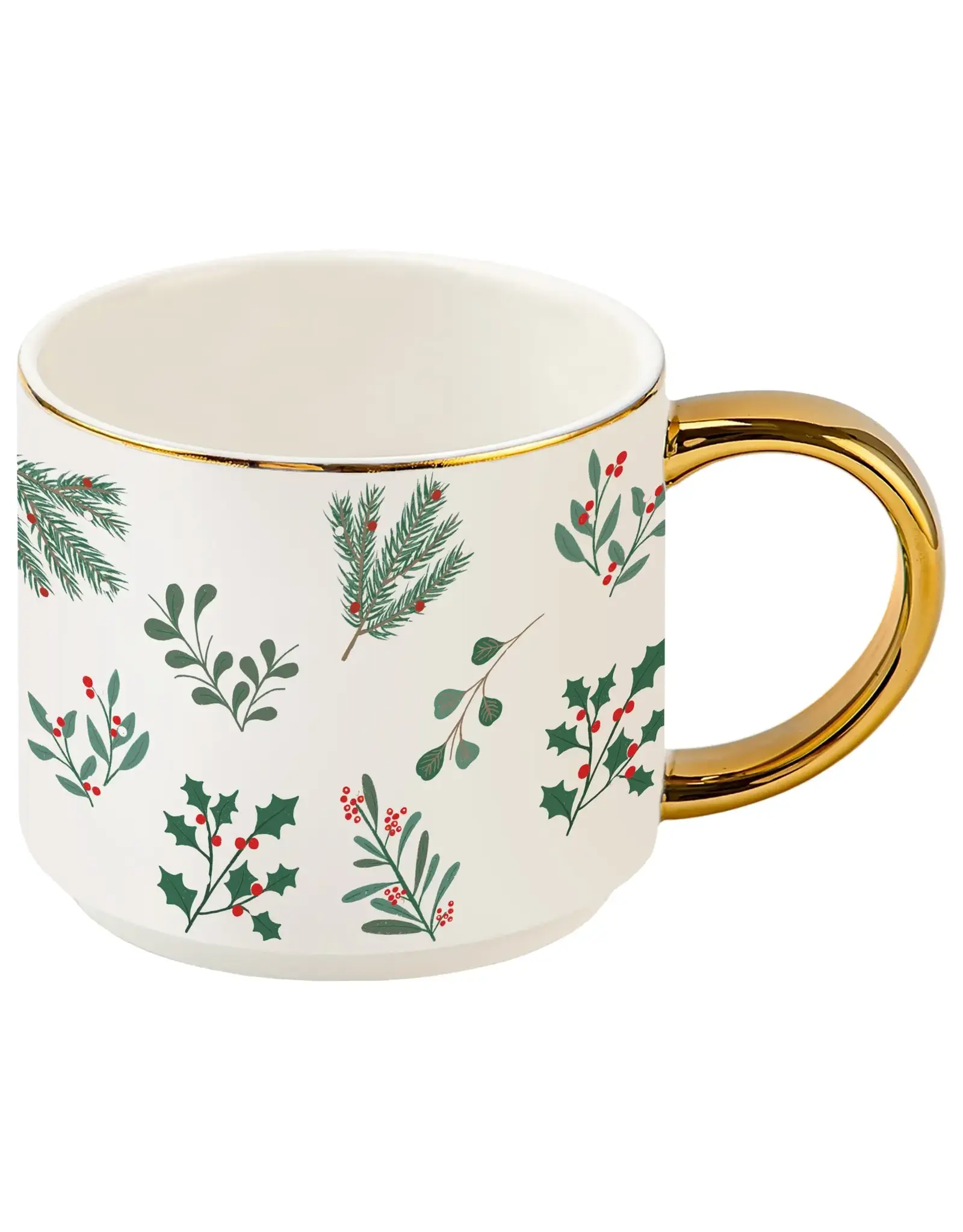 Holiday Greenery Coffee Mug