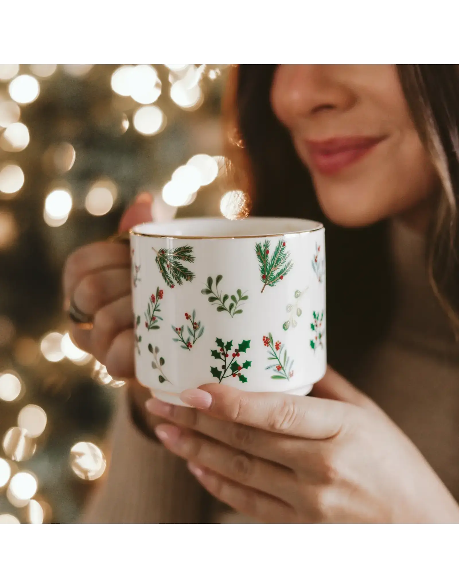 Holiday Greenery Coffee Mug