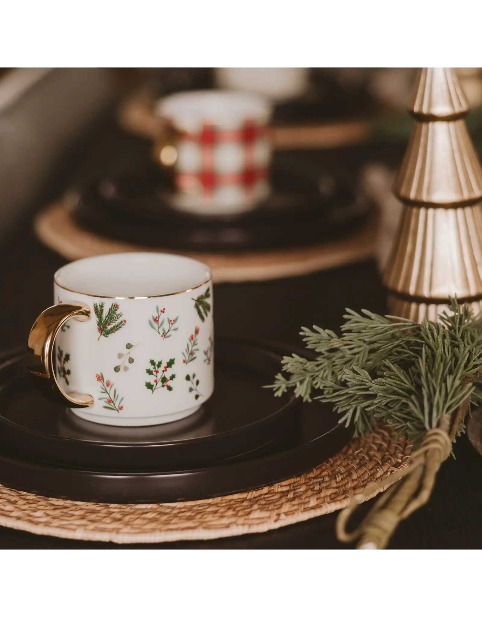 Holiday Greenery Coffee Mug