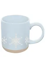 Snowflakes Stoneware Coffee Mug