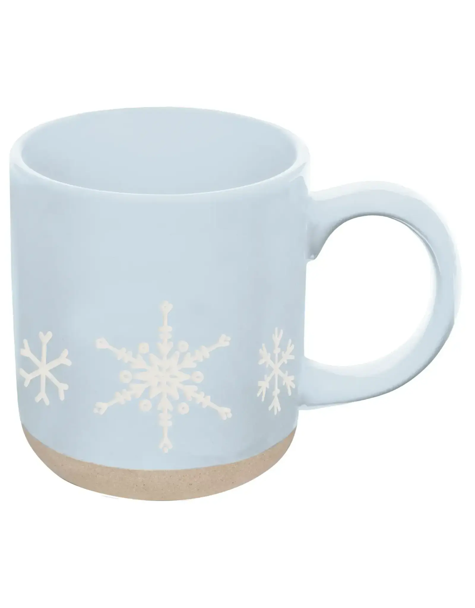 Snowflakes Stoneware Coffee Mug