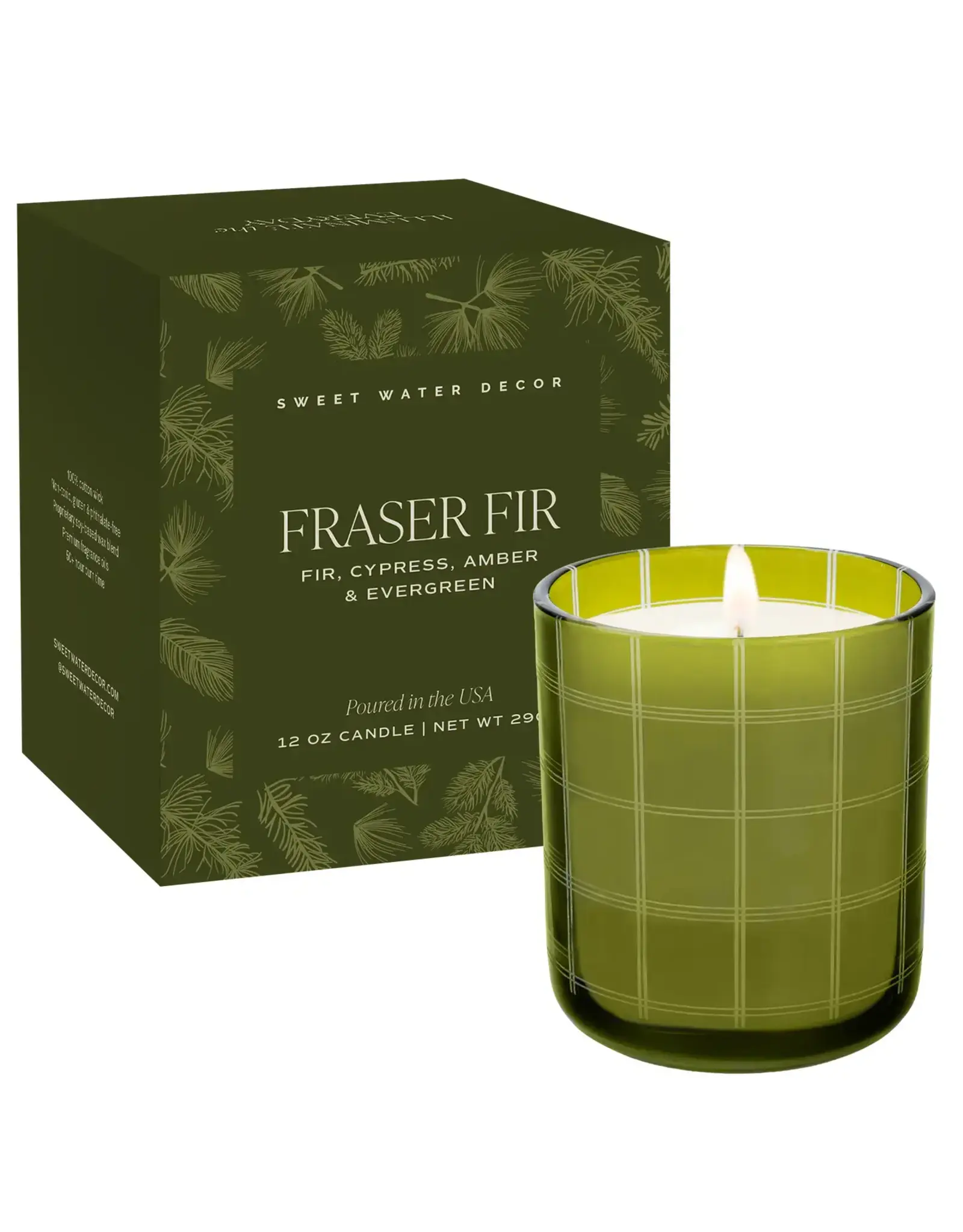 Fraser Fir 12ox Boxed Soy Candle