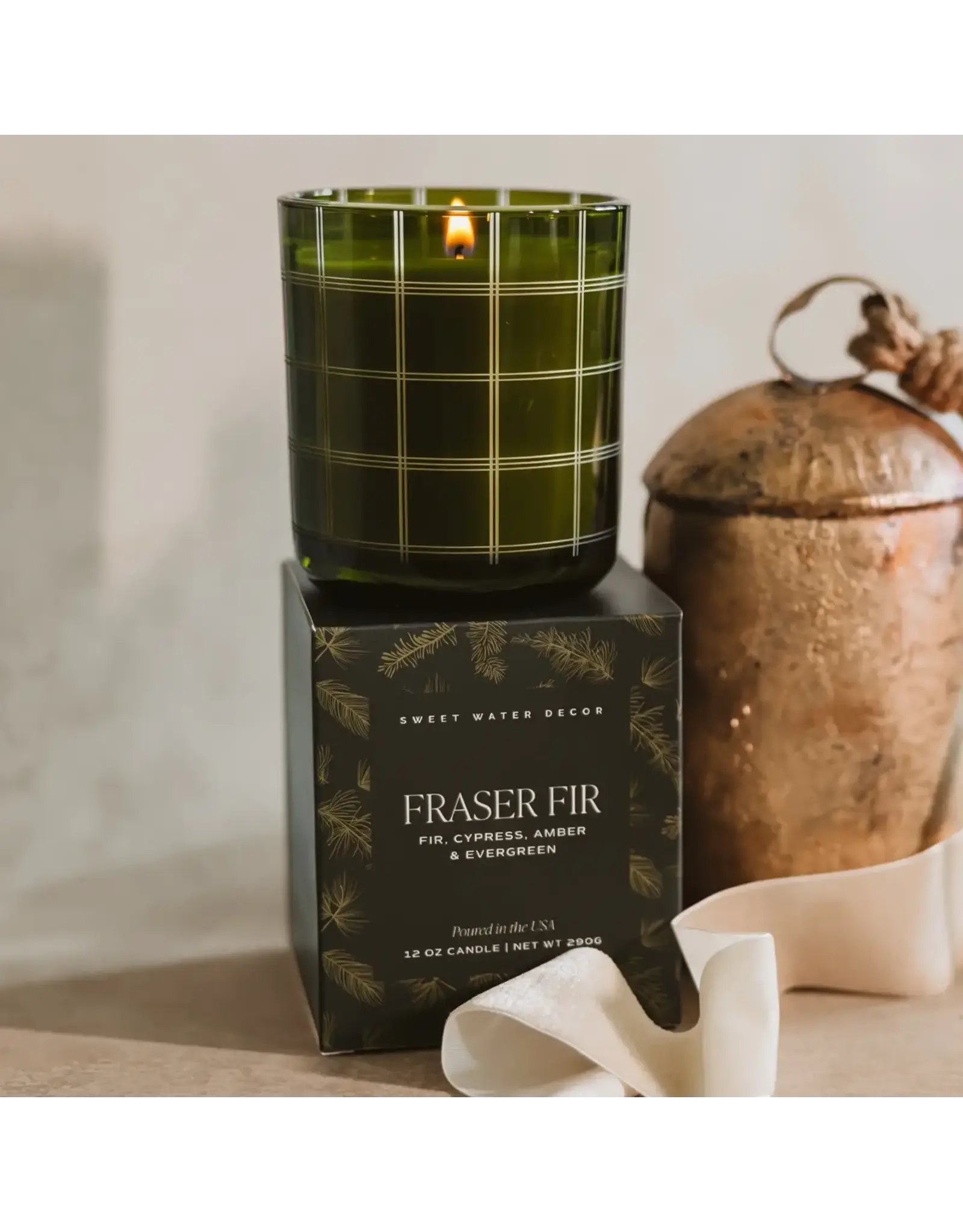 Fraser Fir 12ox Boxed Soy Candle