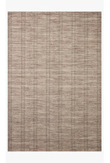 Chris Loves Julia × Loloi Eugene Rug / Chestnut / Ivory EUG-01 in 5'0" x 7'6"