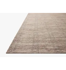 Chris Loves Julia × Loloi Eugene Rug / Chestnut / Ivory EUG-01 in 5'0" x 7'6"