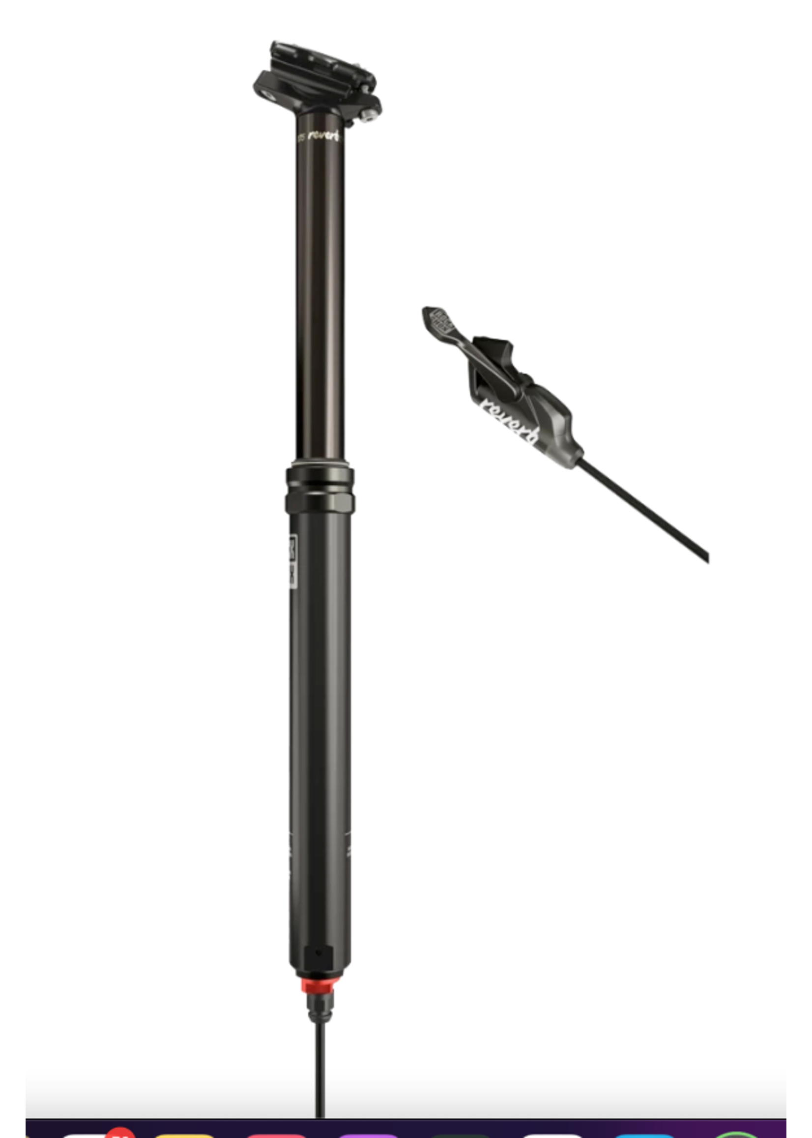 RockShox Reverb Stealth Dropper Seatpost - 31.6mm, 150mm, Black, 1x Remote,  C1